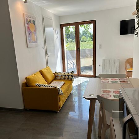 Charmant Studio Avec Terrasse Ebersheim Bagian luar foto