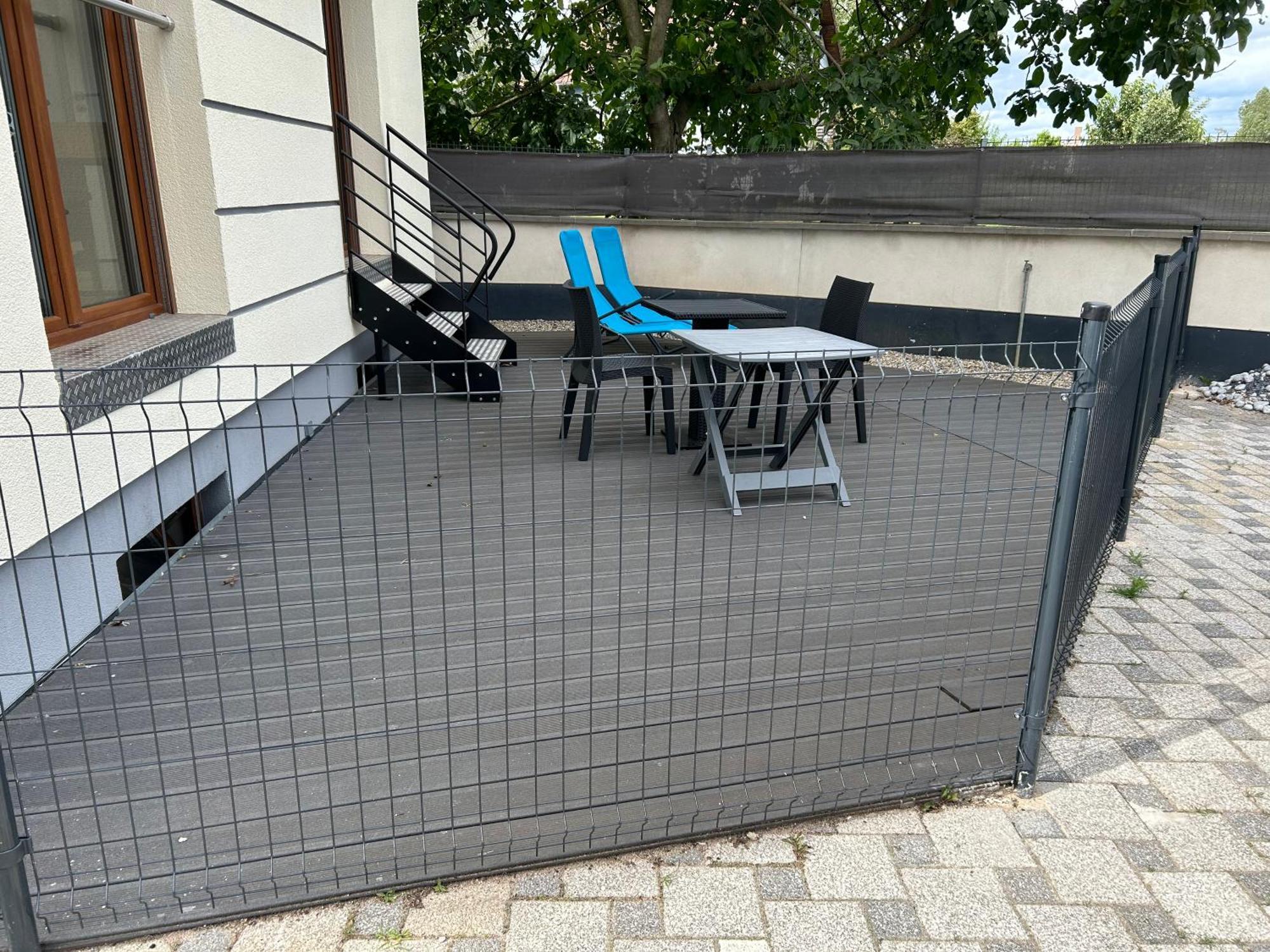 Charmant Studio Avec Terrasse Ebersheim Bagian luar foto